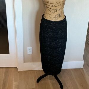 14th & Union Dark Gray Pencil Skirt